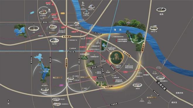 365体育唯一入口：天津【中建理想城】中建理想城网站—户型价格—2024楼盘详情(图1)