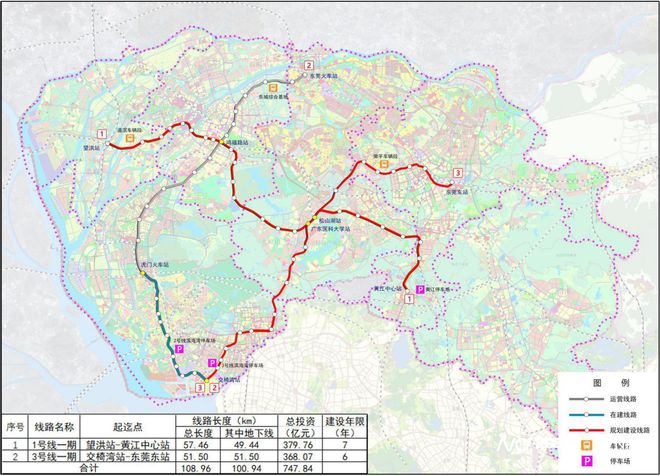 365体育唯一入口：多条线路对接广深！东莞城市轨道交通规划环评首次信息公开(图2)