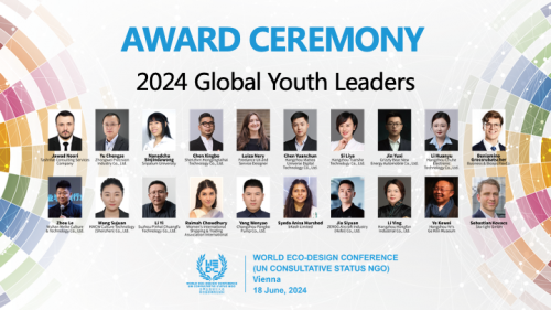 365体育唯一入口：2024世界生态设计大会全球青年领袖奖公布获奖名单！(图19)