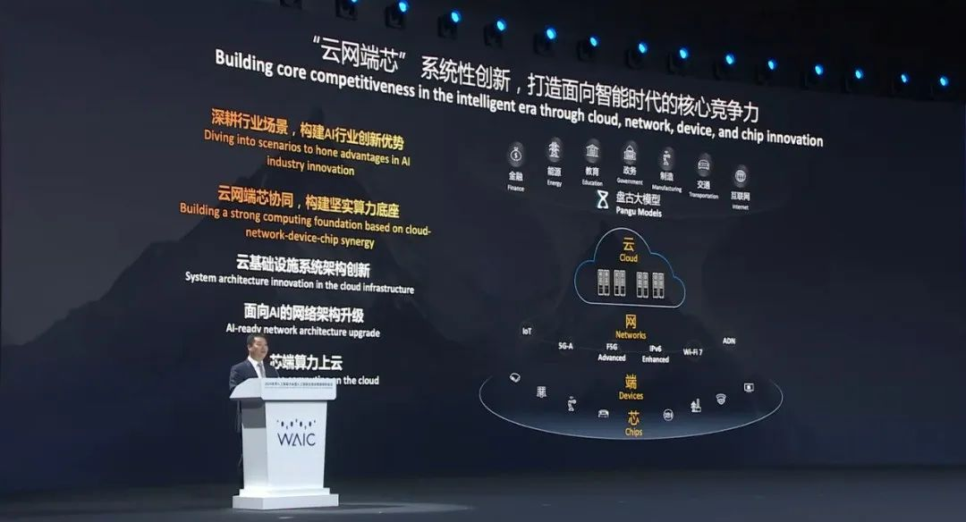 365体育（bet）：华为云全新CloudMatrix架构亮相WAIC以云化算力为AI发电(图1)