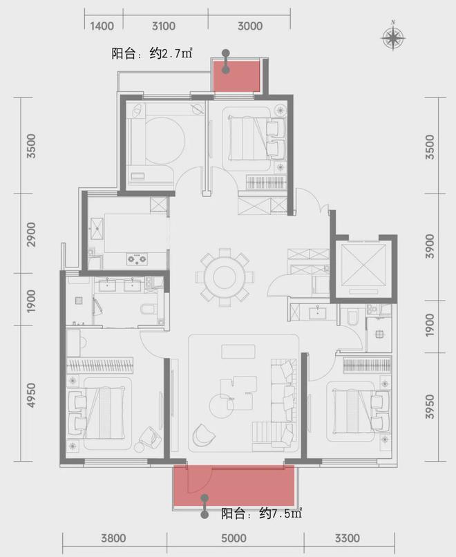 365体育唯一入口：2024北京城建玺院网站城建玺院售楼中心欢迎您(图5)
