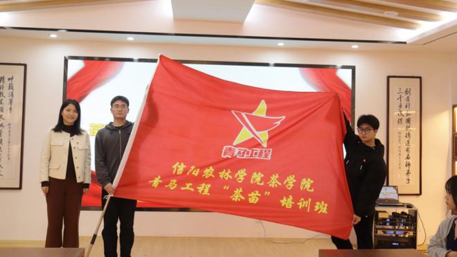 365体育（bet）：信阳农林学院茶学院2024年青马工程“青苗”培训班回顾(图3)