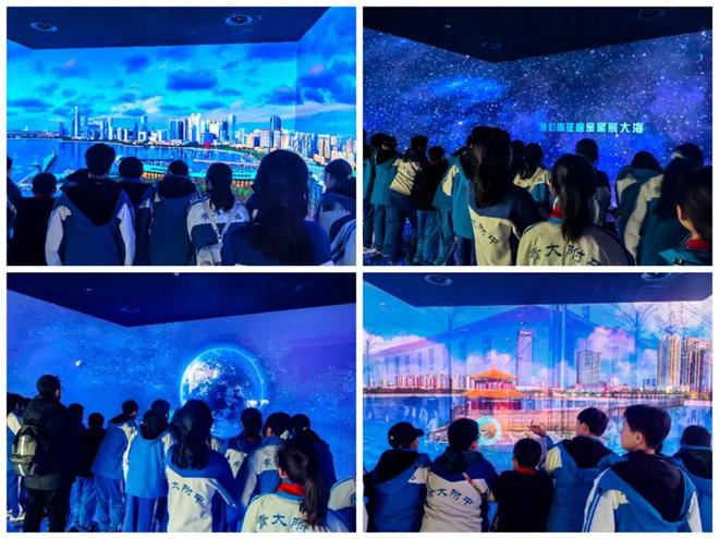 365体育唯一入口：【研之旅】走进青岛规划展览馆感受海洋城市文化——青岛大学附属中学2024级22班社会实践活动纪实(图4)