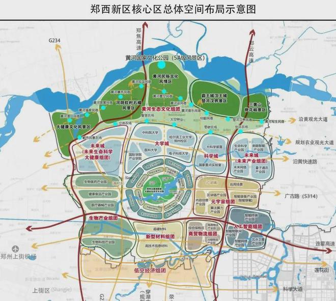365体育唯一入口：郑西新区？重磅规划落地郑州发展向西狂飙！(图1)