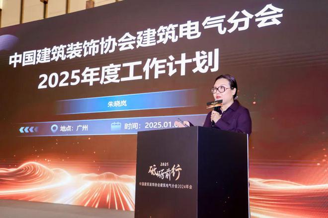 365体育唯一入口：砥砺前行中国建筑装饰协会建筑电气分会2024年会盛大举行(图4)