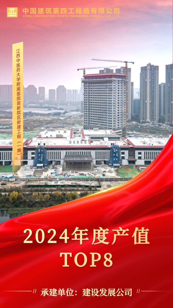 365体育唯一入口：年度盘点！中建四局2024年产值Top15揭晓(图7)