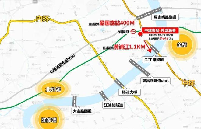 365体育唯一入口：上海@中建壹品·外滩源著售楼处：杨浦启华章执笔传世美学(图1)