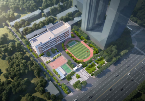 365体育（bet）：中建中原建筑设计院——光明路小学（北校区）项目：以“三维”履约助力民生幸福如期落地(图1)