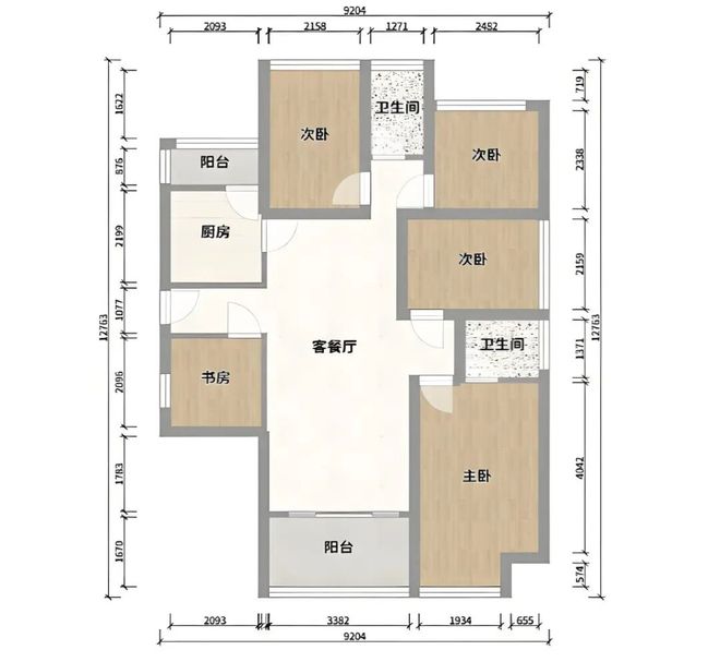 365体育唯一入口：研究者说丨深圳90㎡户型市场逻辑变迁：三重演变全景透视(图5)