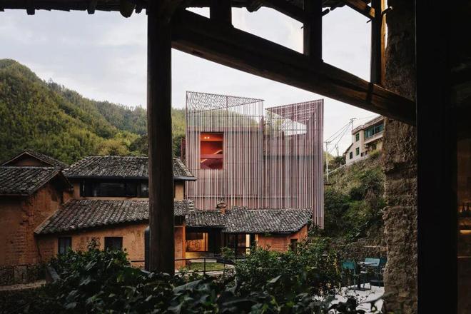 365体育唯一入口：间筑设计四重奏——松庄村织美术馆(图5)