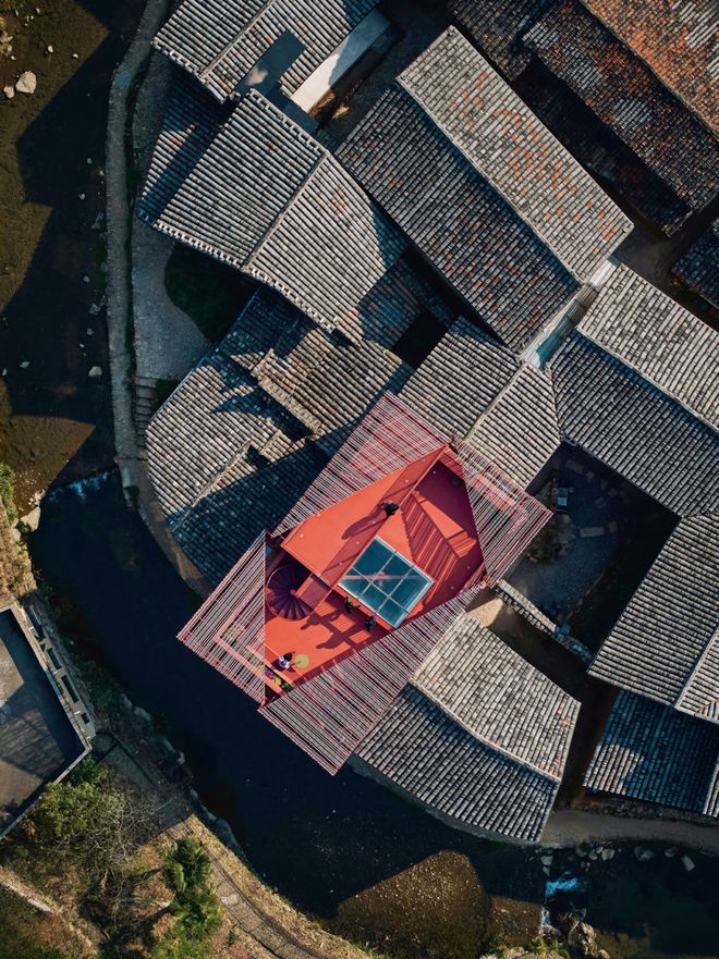 365体育唯一入口：间筑设计四重奏——松庄村织美术馆(图2)