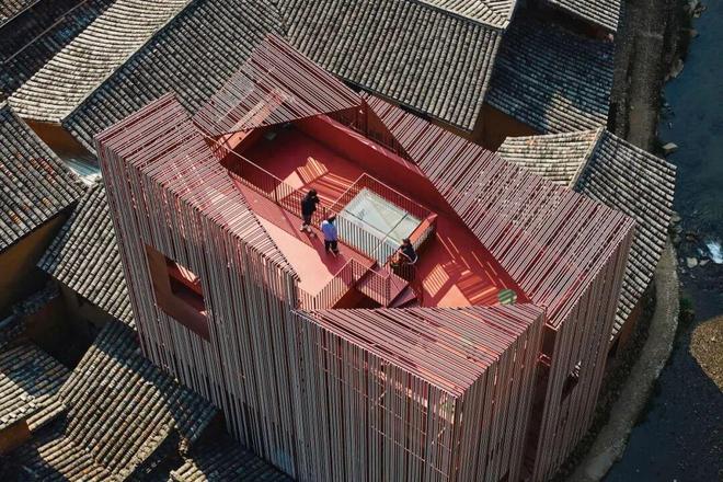 365体育唯一入口：间筑设计四重奏——松庄村织美术馆(图14)