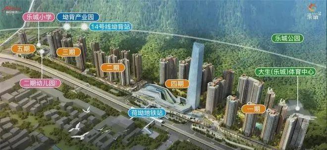 365体育(bet):龙岗大运【乐城3期乐宸花园】310万!新规高得房率99平做4房2卫(图6)