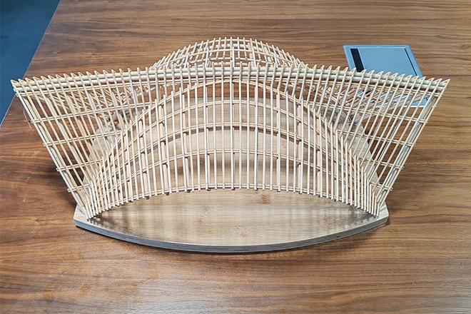 365体育唯一入口：17年专注竹结构境道原竹以创新竹编艺术重塑现代建筑与景观(图1)