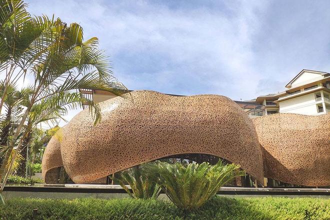 365体育唯一入口：17年专注竹结构境道原竹以创新竹编艺术重塑现代建筑与景观(图9)