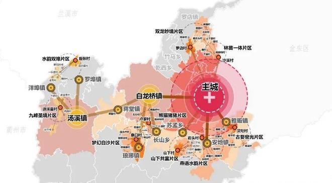 365体育（bet）：金华这两个镇要起飞了！未来10年将这样规划……(图1)