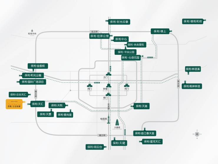 365体育（bet）：保利云谷和著(商铺回报率)楼盘动态三环外建筑面积周边设施(图2)