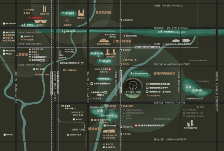 365体育唯一入口：成都【保利新川天珺】售楼处电线月房价动态_热销户型_最新成交价_优惠政策_线上咨询(图1)
