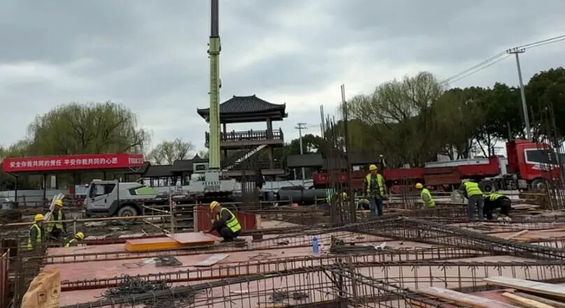 365体育唯一入口:期待!金山这个4000平方米的项目封顶在即(图1)