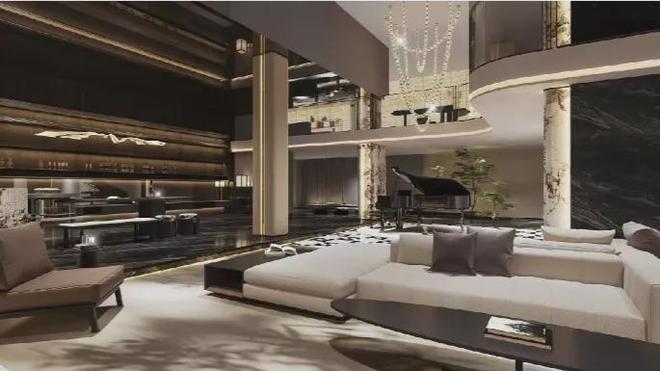 365体育唯一入口:聚焦上海怀山望售楼处发布:高私密性的塔尖圈层居住体验(图21)