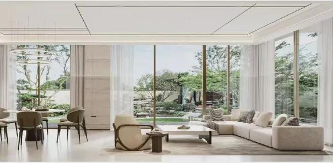 365体育唯一入口:聚焦上海怀山望售楼处发布:高私密性的塔尖圈层居住体验(图22)