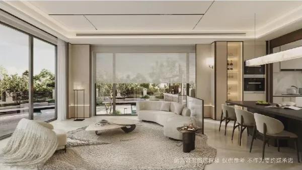 365体育唯一入口:聚焦上海怀山望售楼处发布:高私密性的塔尖圈层居住体验(图20)