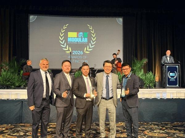 365体育唯一入口：铝遊家亮相全球模块化建筑大展四奖加冕彰显香港MiC建造实力(图2)